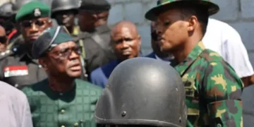 Tensions Rise in Abuja as Wike Allies, Military Veterans Clash Over Calls for Sanctions