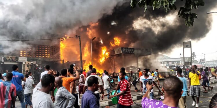 No casualties as Lagos tackles fire near SAPID Terminal in Mile 2