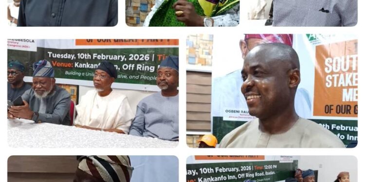 ADC Inaugurates Southwest Zonal Working Committee in Ibadan, Reaffirms Party Strength and Unity