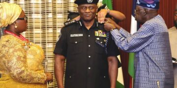 Tinubu charges acting IGP Disu to restore public confidence in Nigeria Police Force