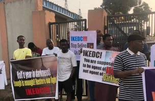 Residents Protest 8-Month Power Outage in Lagos Community