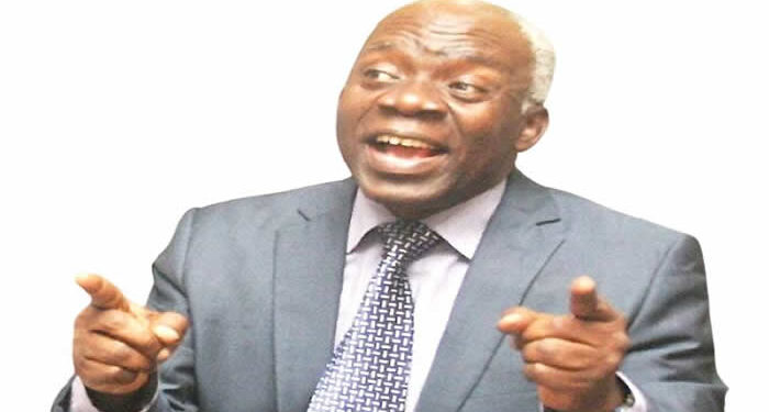 No Lockdown: Falana Tells Lagosians to Move Freely During Sanitation