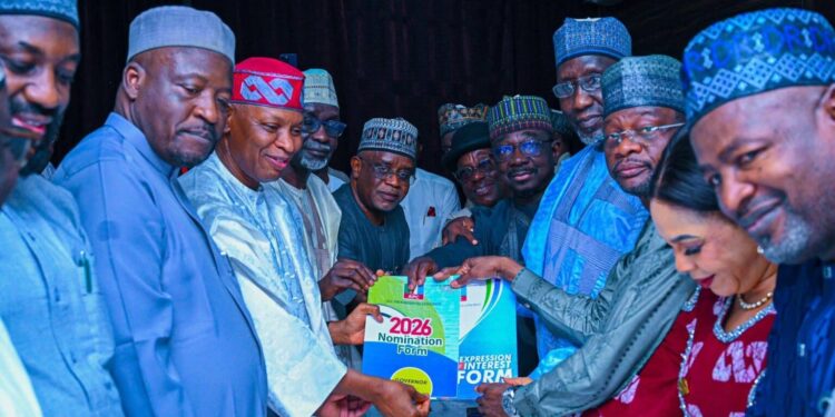Kano Gov Yusuf Submits APC Nomination Form for 2027 Re-Election Bid