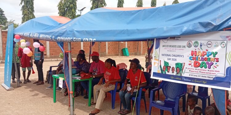 Children’s day: UNICEF, Kids and Teens, HMGSF, others, celebrate displaced children at Markudi IDP camp